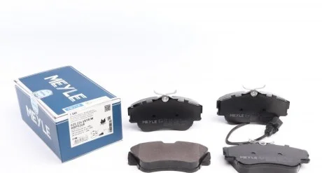 Комплект гальмівних колодок з 4 шт. дисків для Volkswagen MEYLE 025 234 4519/W фото товару