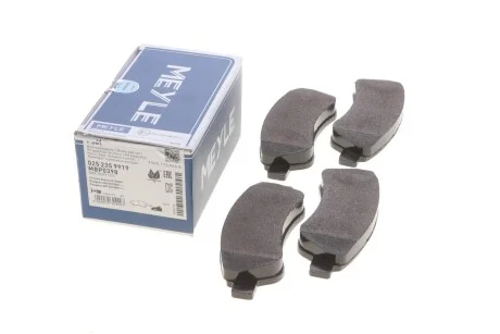 Гальмівні колодки дискові для Peugeot, Citroen, Mitsubishi, Great Wall MEYLE 025 235 9919 фото товару