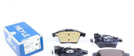 Комплект гальмівних колодок, дискові гальма для Volkswagen MEYLE 025 237 4919/W фото товару