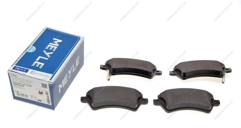 <strong>Гальмівні колодки дискові MEYLE 025 237 6617/W (фото 1)</strong>