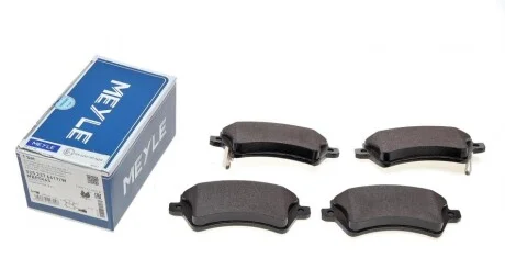 Гальмівні колодки дискові для Toyota MEYLE 025 237 6617/W фото товару