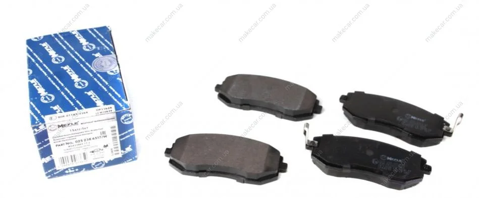 <strong>Гальмівні колодки дискові MEYLE 025 238 6517/W (фото 1)</strong>