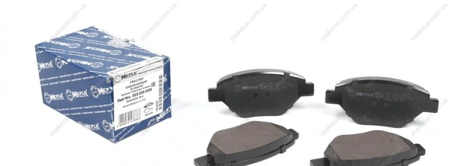 <strong>Комплект дискових гальмівних колодок MEYLE 025 239 3418 (фото 1)</strong>