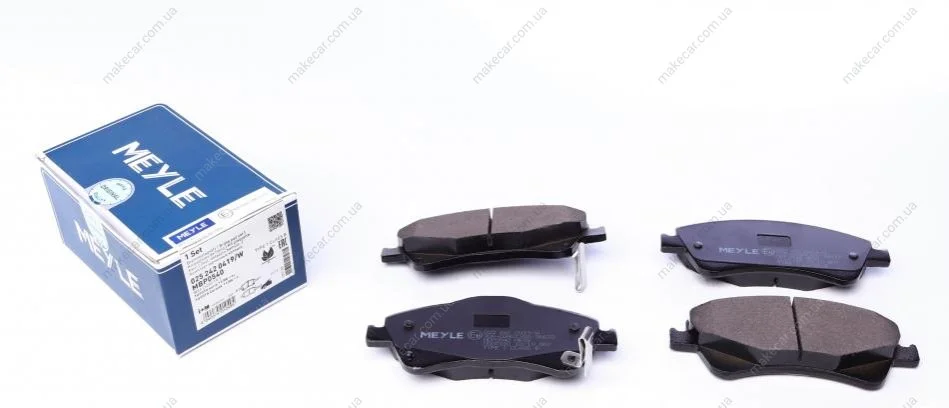 <strong>Гальмівні колодки дискові MEYLE 025 242 0419/W (фото 1)</strong>