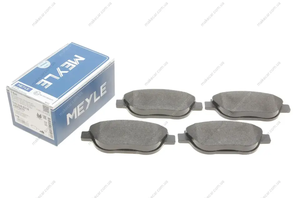<strong>Комплект гальмівних колодок з 4 шт. дисків MEYLE 025 248 8318 (фото 1)</strong>