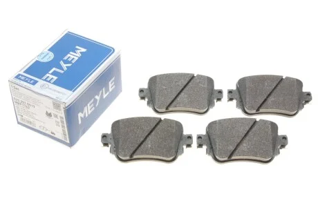 Комплект колодок гальмівних для Seat, Audi, Volkswagen, Skoda MEYLE 0252510917 фото товару