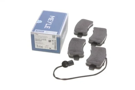 Колодки гальмівні (задні) для Nissan, Renault, Opel MEYLE 025 251 1218/W фото товару