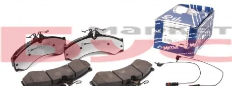 Комплект гальмівних колодок для MEYLE 025 290 7620/PD фото товару