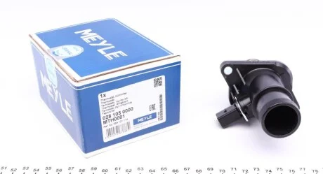 Термостат в корпусі 105 °C з прокладкою для Volkswagen, Seat, Audi, Skoda MEYLE 028 105 0000 фото товару
