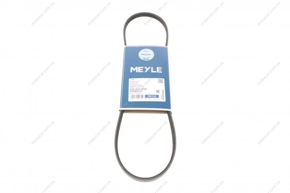 <strong>Пас поліклиновий 3 PK 850 MEYLE 050 003 0850 (фото 1)</strong>