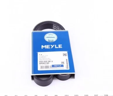 Пас поліклиновий 5 PK 812 для BMW MEYLE 050 005 0812 фото товару