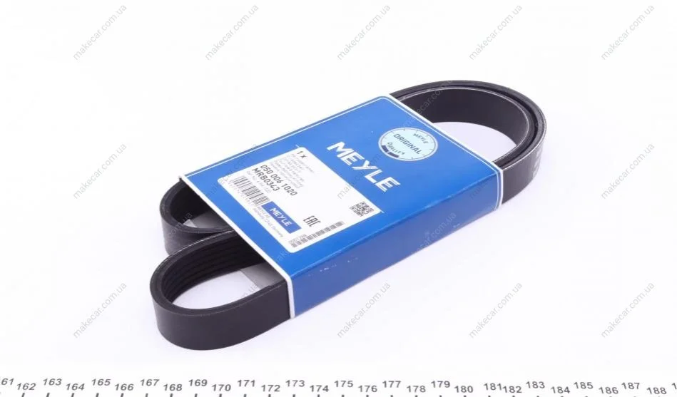 <strong>Пас поліклиновий 6 PK 1020 MEYLE 0500061020 (фото 1)</strong>