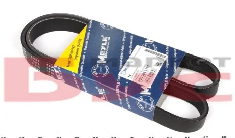 Пас поліклиновий 6 PK 1115 для MEYLE 050 006 1115 фото товару