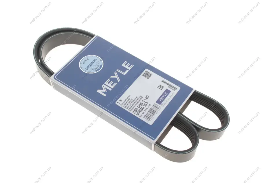 <strong>Пас поліклиновий 6 PK1120 MEYLE 050 006 1120 (фото 1)</strong>