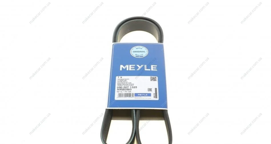 <strong>Ремінь генератора поліклиновий MEYLE 050 007 1325 (фото 1)</strong>