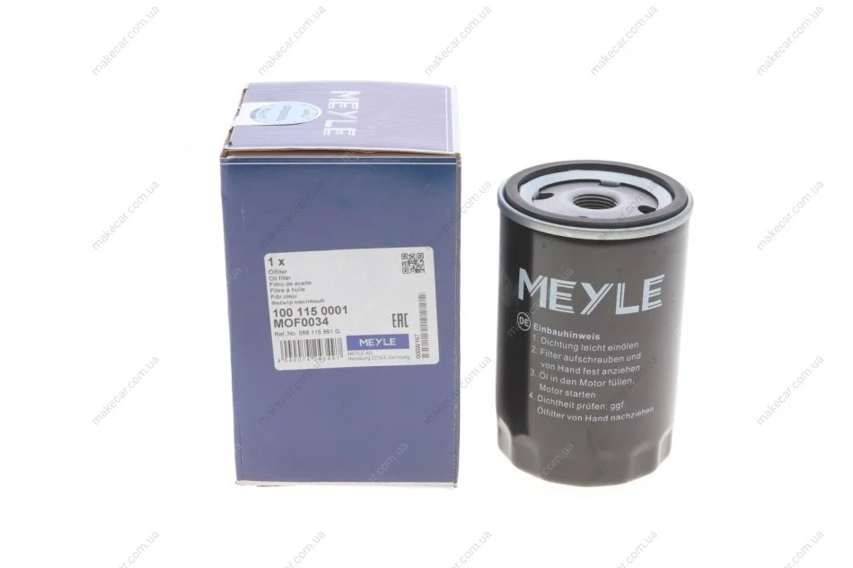 <strong>Фільтр оливний MEYLE 100 115 0001 (фото 1)</strong>