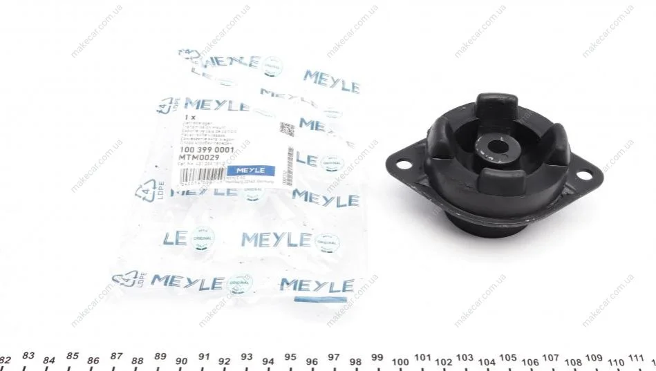 <strong>Подушка двигуна MEYLE 100 399 0001 (фото 1)</strong>