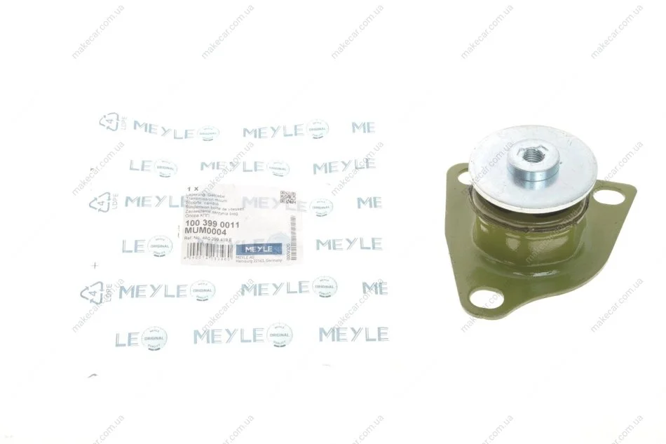 <strong>Опора КПП AUDI 100 (4A, C4) (12/90-11/94), A6 (4A, C4) (вир-во) MEYLE 100 399 0011 (фото 1)</strong>