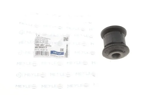 Сайлентблок, передній важіль для Volkswagen, Skoda, Seat, Audi MEYLE 100 407 0086 фото товару