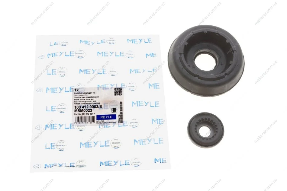 <strong>Опора амортизаційна з підшипником MEYLE 100 412 0003/S (фото 1)</strong>