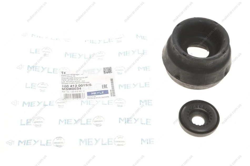 <strong>Опора амортизаційної стійки з підшипником MEYLE 100 412 0019/S (фото 1)</strong>