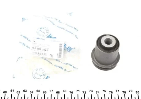 Сайлентблок, важіль для Volkswagen, Audi MEYLE 1005050020 фото товару