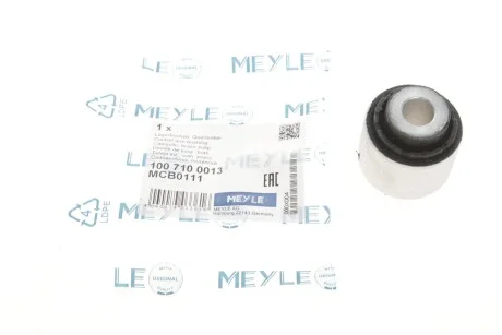 Сайлентблок внутрішній для Volkswagen, Skoda, Seat, Audi MEYLE 100 710 0013 фото товару