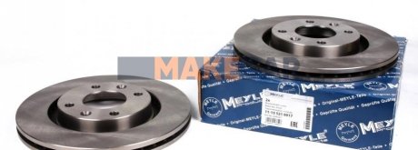 Тормозной диск MEYLE 11155210017 (фото 1)