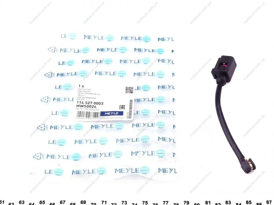 <strong>Датчик зносу гальмівних колодок MEYLE 114 527 0003 (фото 1)</strong>
