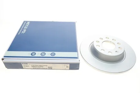 Диск гальмівний для Seat, Volkswagen, Skoda, Audi MEYLE 115 523 0043/PD фото товару
