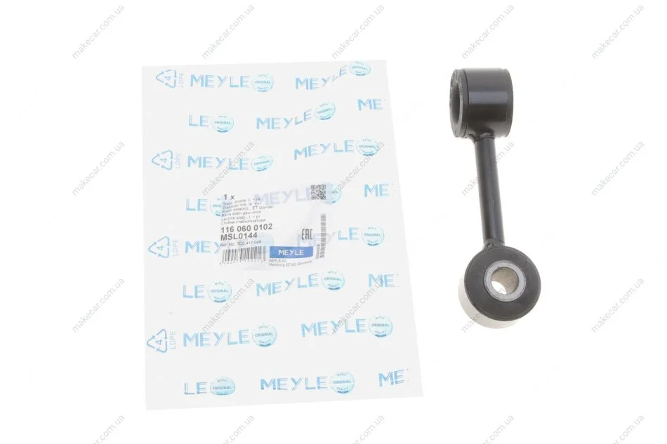 <strong>Стійка стабілізатора MEYLE 116 060 0102 (фото 1)</strong>