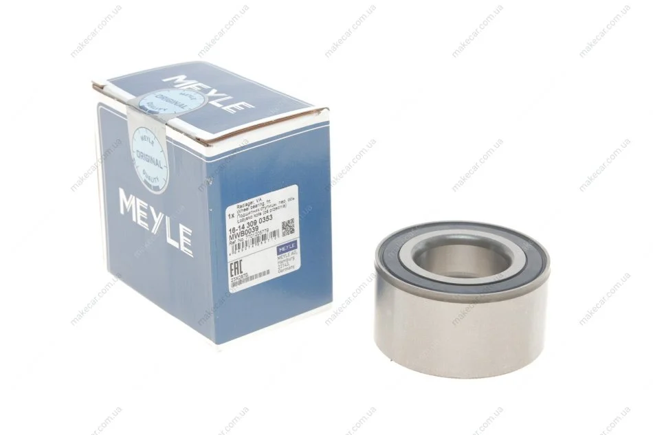 <strong>Підшипник маточини кульковий Dacia LOGAN MEYLE 16-14 309 0353 (фото 1)</strong>