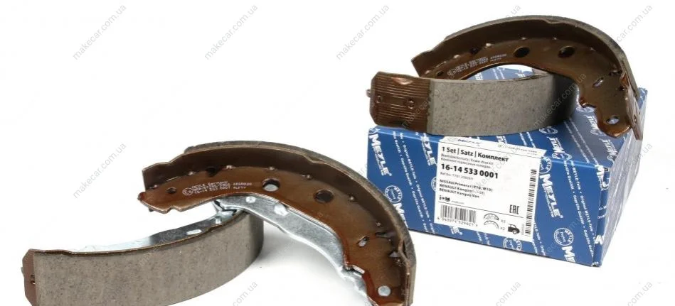 <strong>Гальмівні колодки барабанні MEYLE 16-14 533 0001 (фото 1)</strong>