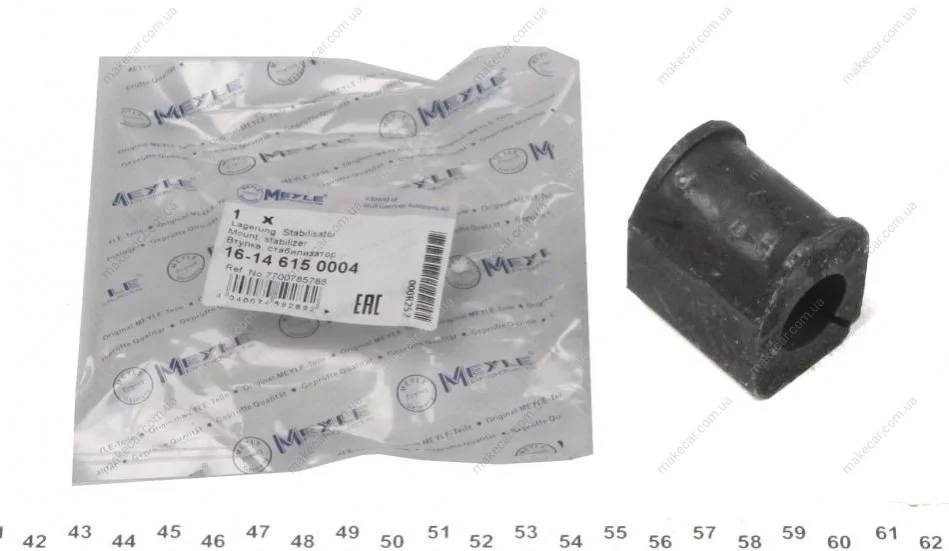 <strong>Подушка гумова MEYLE 16-14 615 0004 (фото 1)</strong>