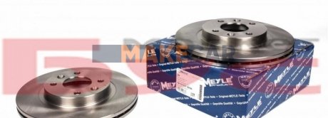Гальмівний диск передній MEYLE 16-15 521 0036
