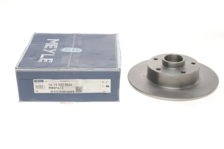 Диск гальмівний для Renault MEYLE 16-15 523 0024 фото товару
