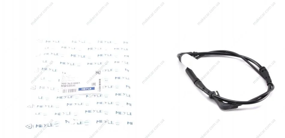 <strong>Контактор (реле) зносу гальмівних колодок MEYLE 300 343 0001 (фото 1)</strong>