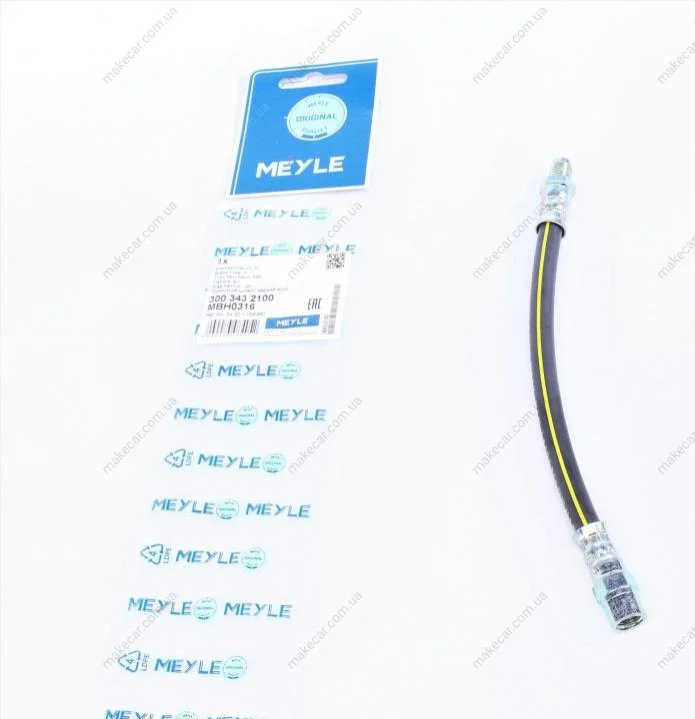 <strong>Шланг гальмівний (задній) MEYLE 300 343 2100 (фото 1)</strong>
