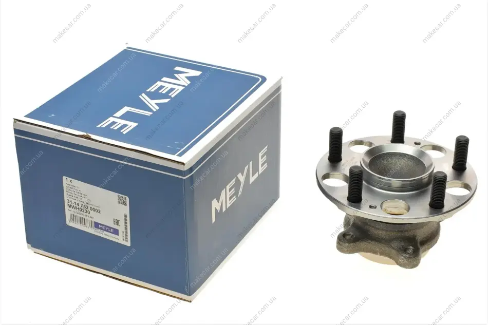 <strong>Маточина колеса задня HONDA Accord VII MEYLE 31-14 752 0002 (фото 1)</strong>