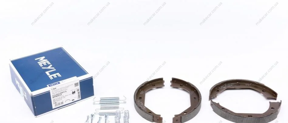 <strong>Колодки гальм барабанні з аксесуарами BMW E39 MEYLE 3140420007S (фото 1)</strong>