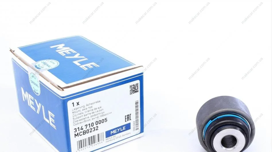 <strong>Сайлентблок внутрішній верхній задній MEYLE 314 710 0005 (фото 1)</strong>