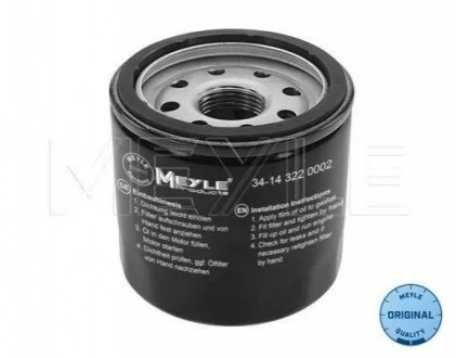 Фільтр оливи для MEYLE 34-14 322 0002 фото товару