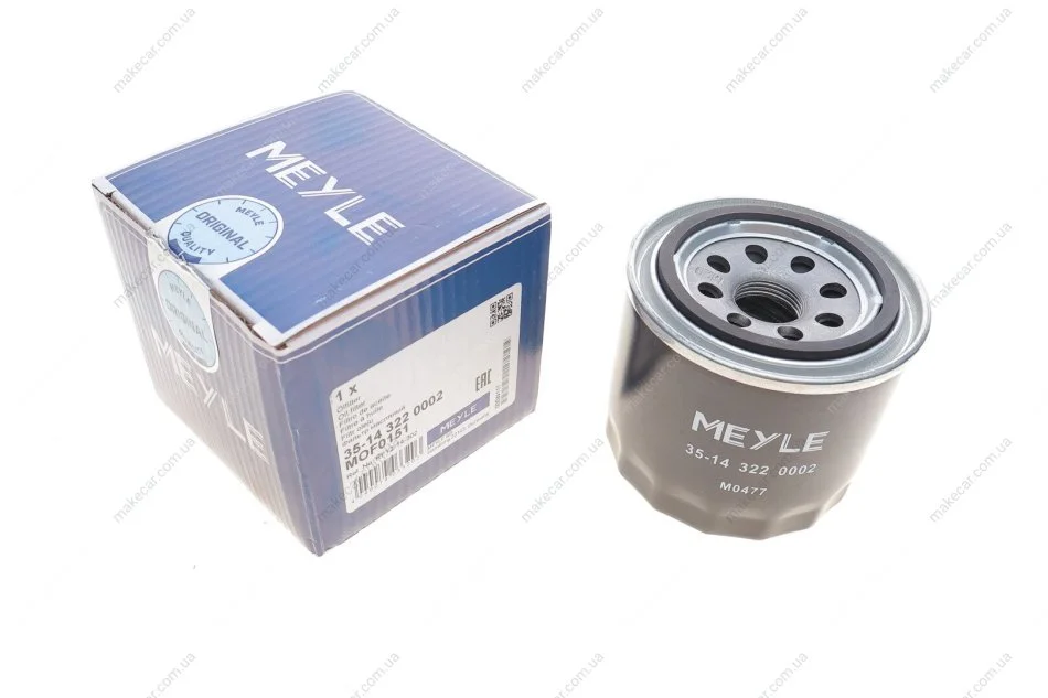 <strong>Фільтр оливний MEYLE 35143220002 (фото 1)</strong>