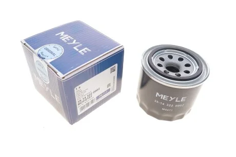 Фільтр оливний для MEYLE 35143220002 фото товару