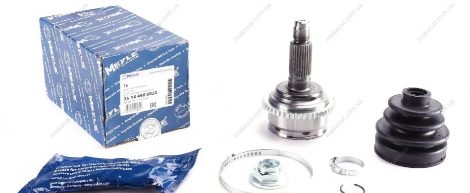 <strong>ШРУС зовнішній з пильником Mazda 6 GG, GY, Gh MEYLE 35-14 498 0022 (фото 1)</strong>