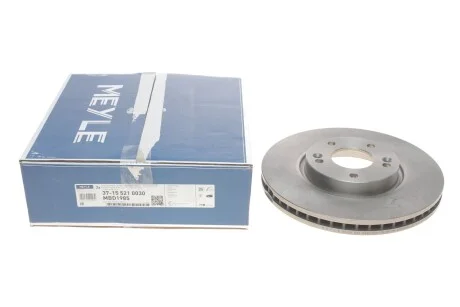 Диск гальмівний для Hyundai, KIA MEYLE 37-15 521 0030 фото товару