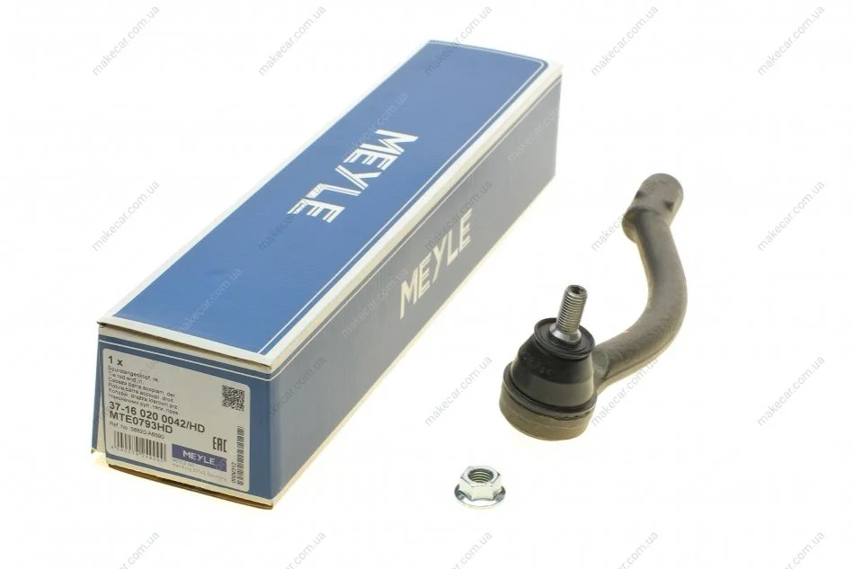 <strong>Наконечник рульової тяги MEYLE 37-16 020 0042/HD (фото 1)</strong>