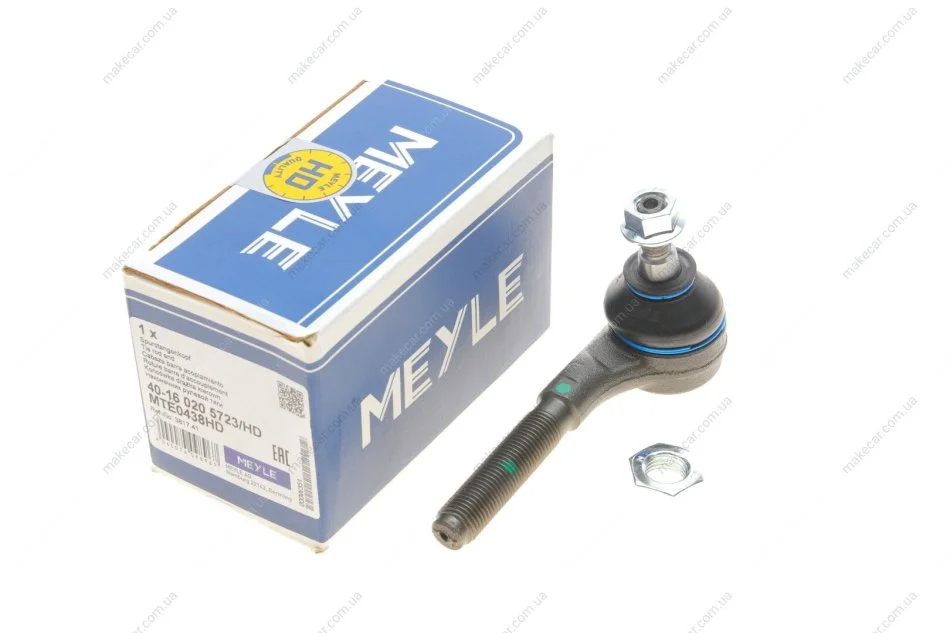 <strong>Накінечник рульової тяги MEYLE 40-16 020 5723/HD (фото 1)</strong>