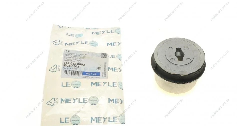 <strong>Сайлентблок важеля MEYLE 614 042 0002 (фото 1)</strong>