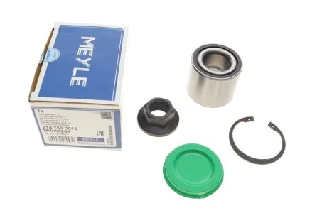 Підшипник маточини (комплект) для Vauxhall, Opel MEYLE 614 750 0015 фото товару